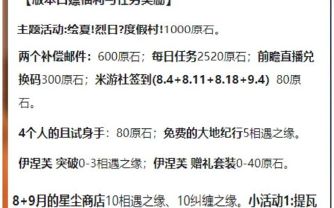 原神零氪党必看！3个高效攒原石技巧，轻松规划抽卡不氪金