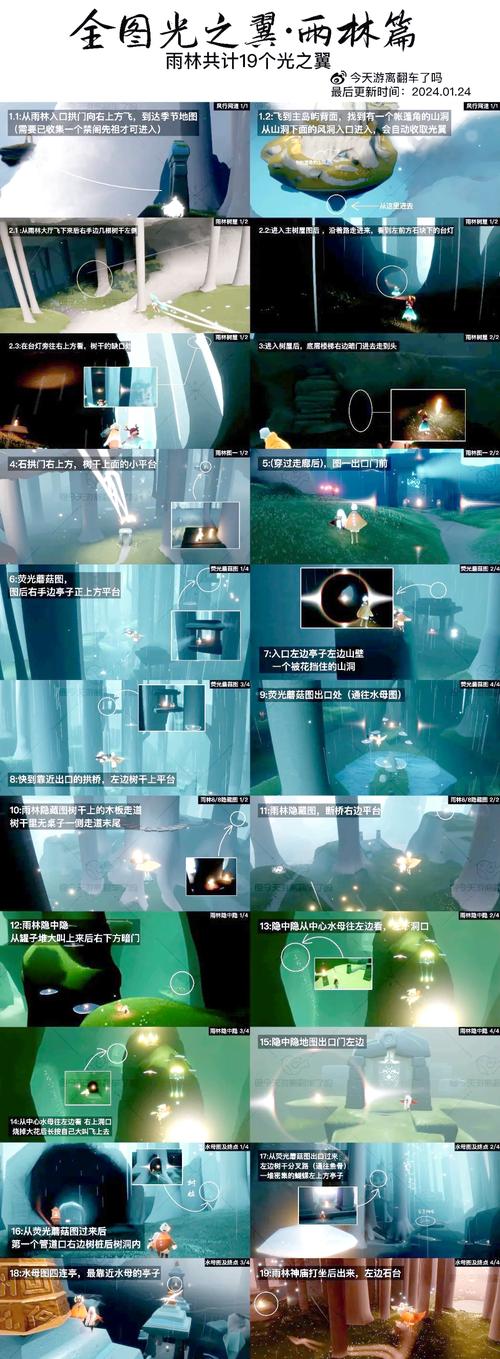 光遇全地图隐藏光翼位置大全，每日任务5分钟高效完成技巧-1