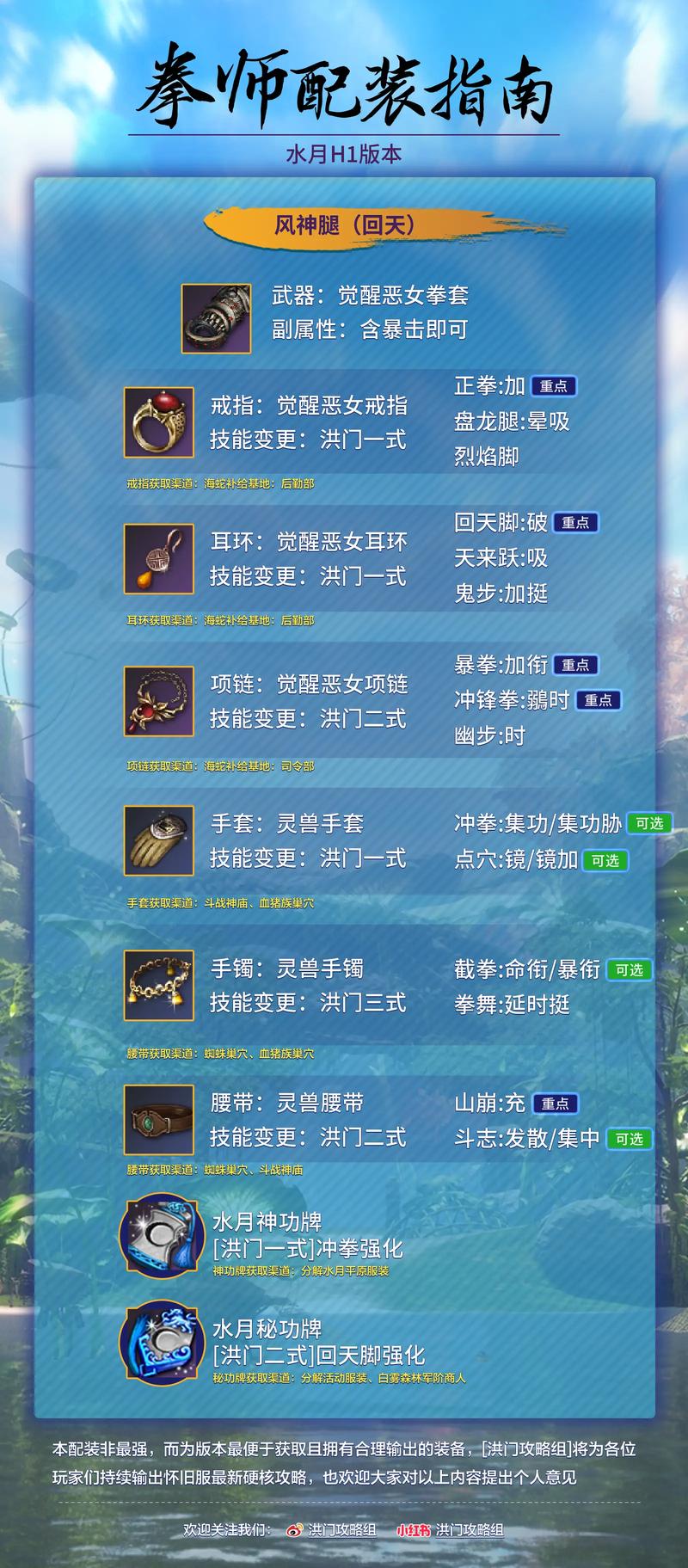 剑灵2全职业连招教学与毕业装备词条选择攻略-2
