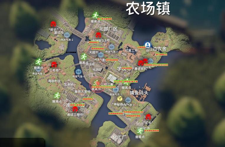 逃离鸭科夫全地图钥匙点位与高价值物资路线攻略，速刷致富必看-2