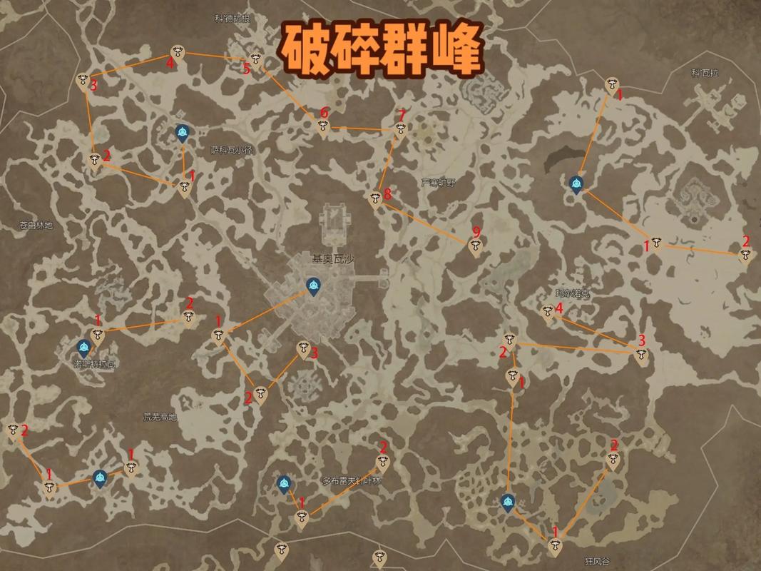 暗黑4全莉莉丝祭坛位置与地狱狂潮高效刷图路线(最新版)-2 暗黑4全莉莉丝祭坛位置与地狱狂潮高效刷图路线(最新版)-2