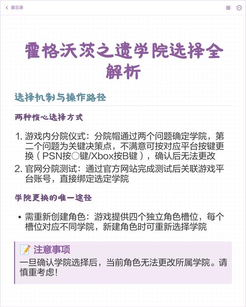 霍格沃兹之遗新手必看:四大学院选择全攻略与优缺点详解-2 霍格沃兹之遗新手必看:四大学院选择全攻略与优缺点详解-2
