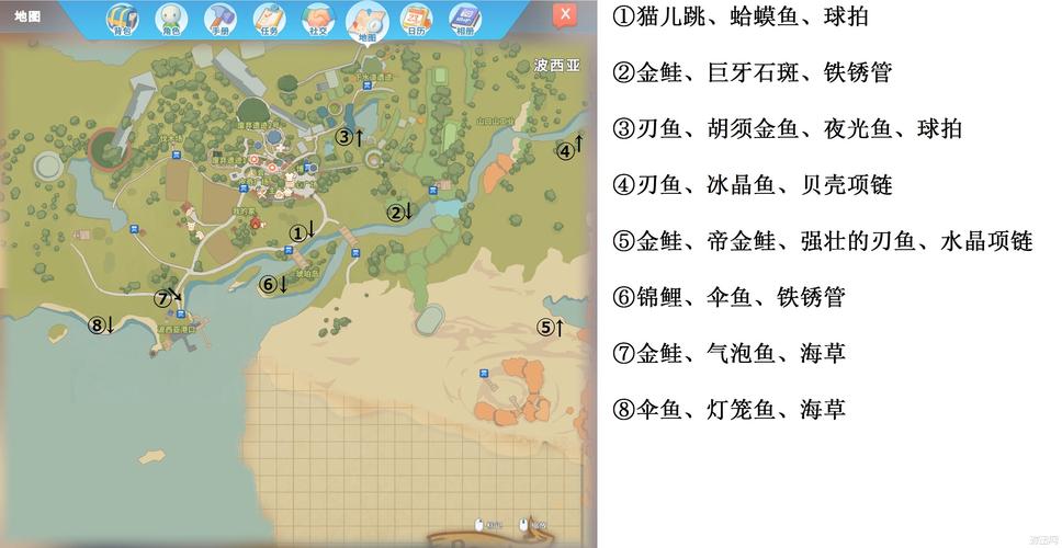 波西亚时光全废墟探索攻略:钓鱼收集点位与高效路线详解-2 波西亚时光全废墟探索攻略:钓鱼收集点位与高效路线详解-2