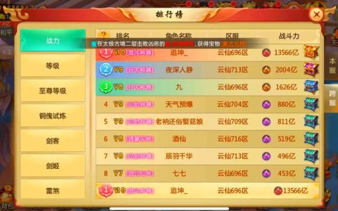 青云诀全活动攻略：副本速通技巧与日常任务高效完成指南