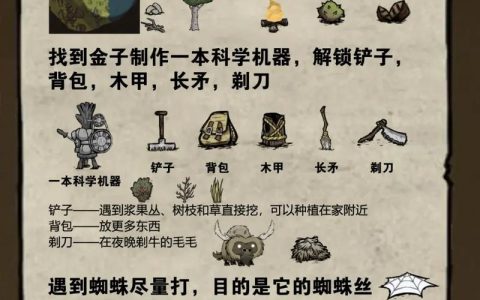 饥荒联机版全季节生存指南：从开荒到四季BOSS轻松通关