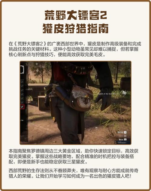 荒野大镖客2全传说动物位置攻略：5分钟教你稳定获取完美毛皮-3