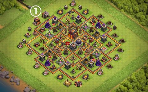 部落冲突各本阵型大全：从1本到15本最强防御布局与兵种搭配攻略