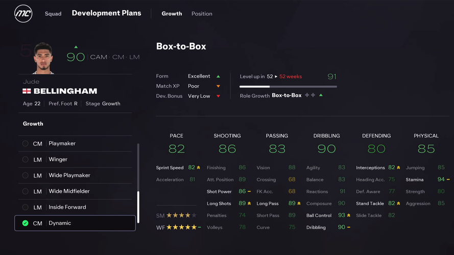 EA FC 26生涯模式：球员能力值快速成长5大技巧，轻松打造满级巨星-2