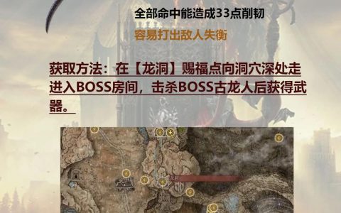 艾尔登法环零氪党必看！5把前期轻松入手的强力武器获取攻略