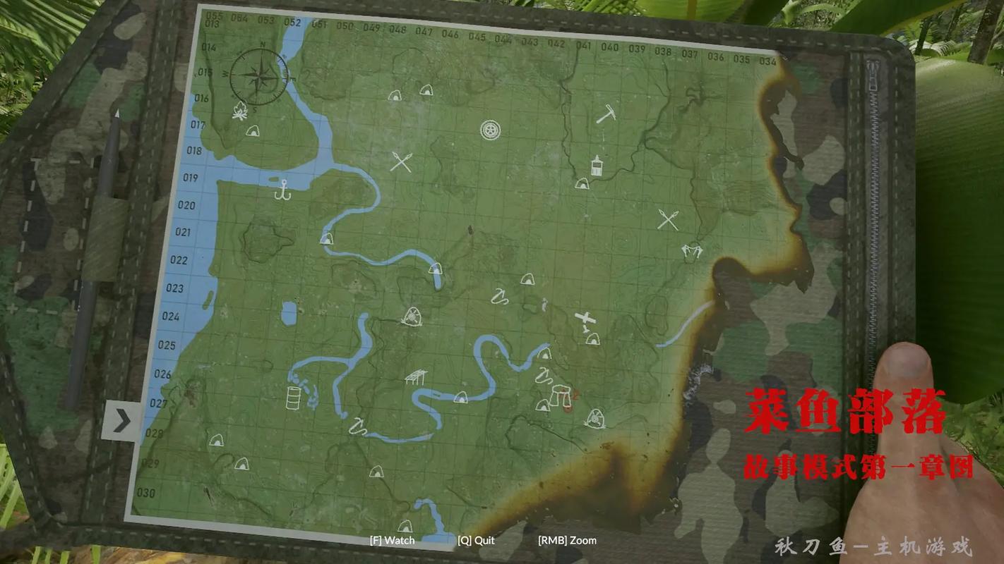 绿色地狱全收集品地图导航：5分钟速查所有隐藏物品位置-1