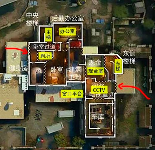 零基础入门必看！5分钟教你快速看懂彩虹六号围攻地图-2