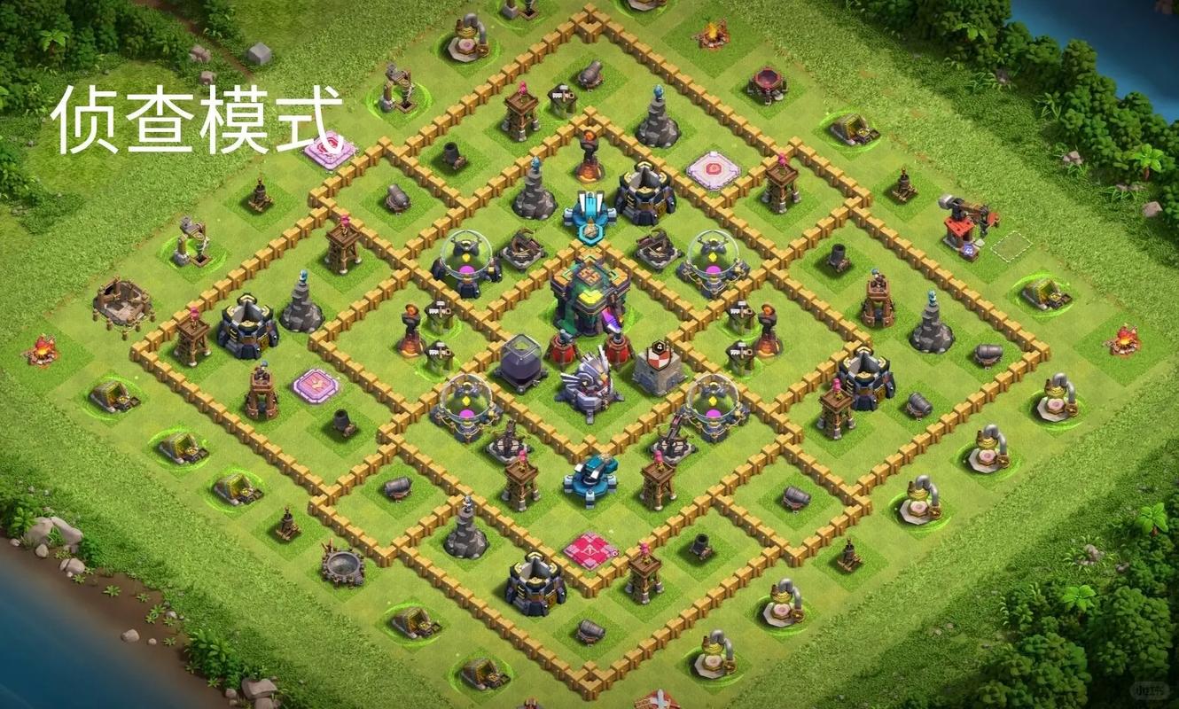 部落冲突各本阵型大全：从1本到15本最强防御布局与兵种搭配攻略-3