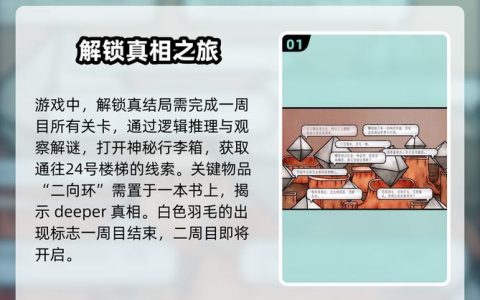 迷失岛全谜题图文攻略 二周目隐藏结局与彩蛋详解