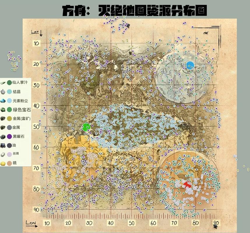 失落的方舟全岛屿任务与收集品分布图,一图流搞定所有隐藏奖励-1 失落的方舟全岛屿任务与收集品分布图,一图流搞定所有隐藏奖励-1
