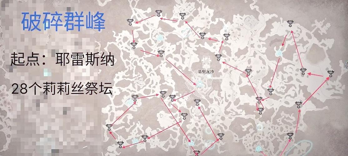 暗黑4全莉莉丝祭坛位置与地狱狂潮高效刷图路线(最新版)-3 暗黑4全莉莉丝祭坛位置与地狱狂潮高效刷图路线(最新版)-3