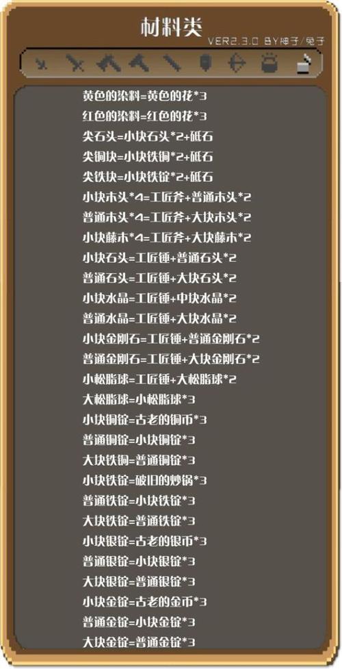 锻冶屋英雄谭配方大全:最新武器防具合成表一网打尽-3 锻冶屋英雄谭配方大全:最新武器防具合成表一网打尽-3