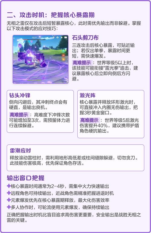 原神无相之雷怎么打?3分钟掌握核心机制与轻松逃课打法-1 原神无相之雷怎么打?3分钟掌握核心机制与轻松逃课打法-1