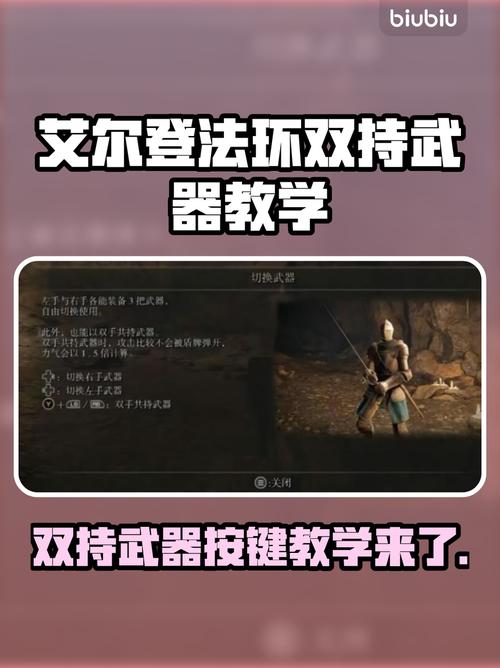 艾尔登法环双持怎么操作？手柄键盘按键设置与实战技巧详解-4
