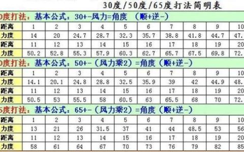 20度力度表最新攻略：3分钟掌握精准弹道轻松上分