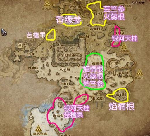 斗战神采集攻略：5分钟掌握高效采集路线与技巧-1