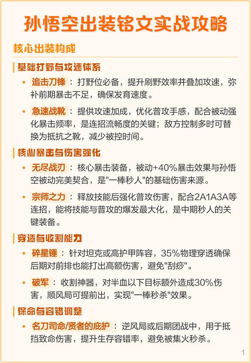 S8赛季孙悟空出装顺序推荐，三套神装助你轻松上分-3