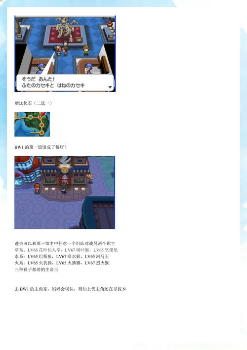 口袋妖怪黑2二周目攻略:全神兽捕捉地点与冠军之路打法详解-1 口袋妖怪黑2二周目攻略:全神兽捕捉地点与冠军之路打法详解-1