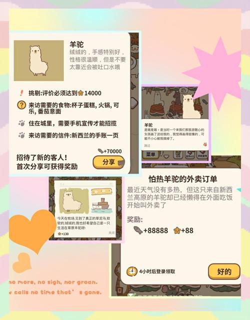 动物餐厅羊驼怎么解锁？最新解锁条件与亲测攻略分享-3