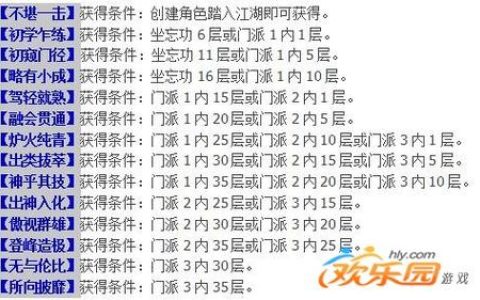 九阴真经快速升级攻略：1-60级高效冲级路线详解