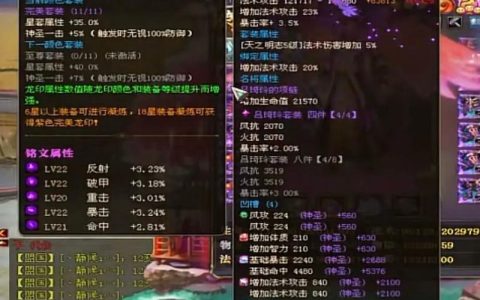 御龙在天装备改造攻略：5分钟学会高效提升战力技巧