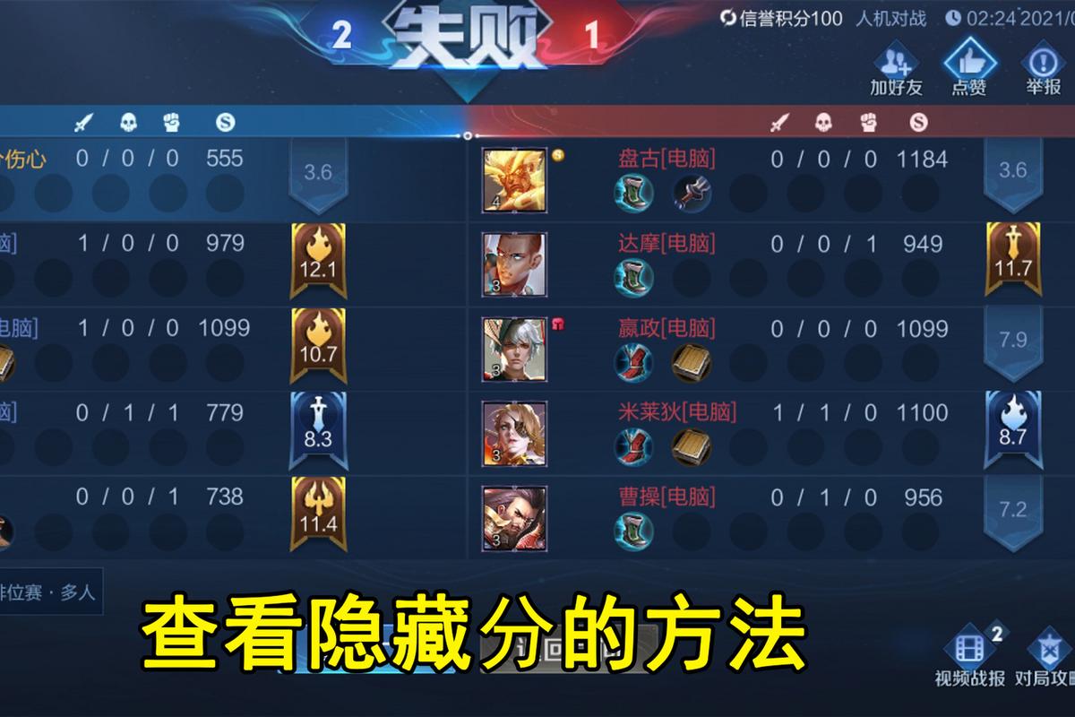 隐藏分对应段位详解:你的真实实力究竟在哪一档?-1 隐藏分对应段位详解:你的真实实力究竟在哪一档?-1