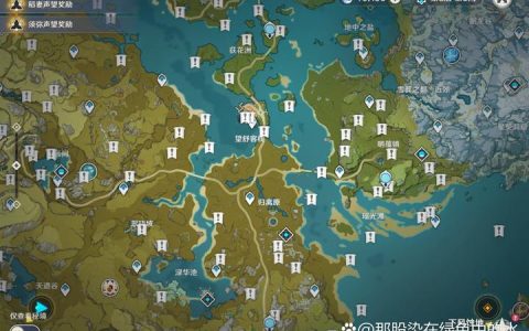 原神岩神瞳位置全收集攻略，3分钟速查地图标记点