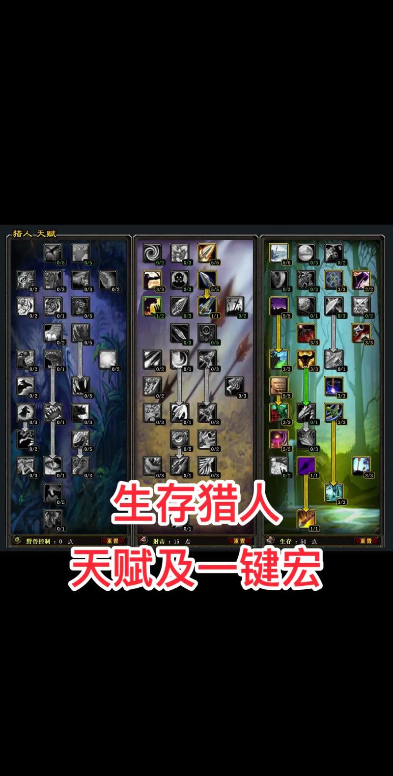 WLK生存猎人天赋怎么点?最新3.35版本PVEPVP终极配点方案-1 WLK生存猎人天赋怎么点?最新3.35版本PVEPVP终极配点方案-1