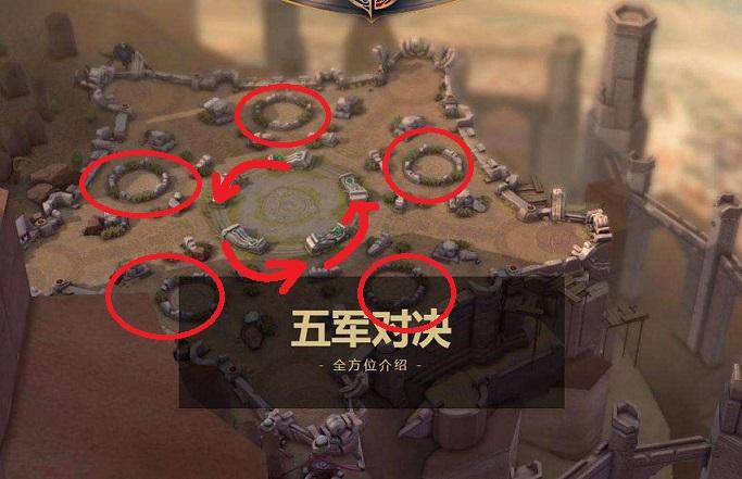 五军对决地图详解：菱形结构如何影响你的战术布局？-1