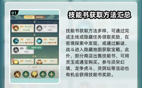 仙剑奇侠传5技能书获取全攻略，5分钟教你集齐所有秘籍