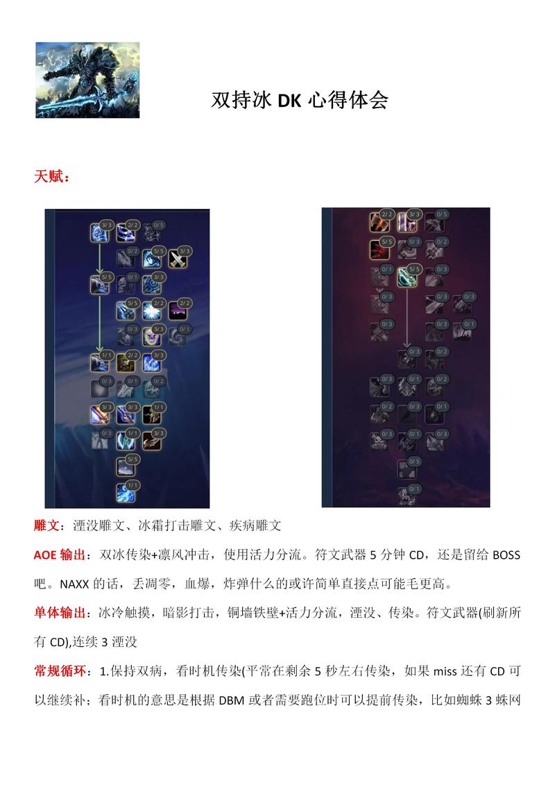 双手冰DK天赋怎么点?S8赛季最新开荒配点攻略-3 双手冰DK天赋怎么点?S8赛季最新开荒配点攻略-3