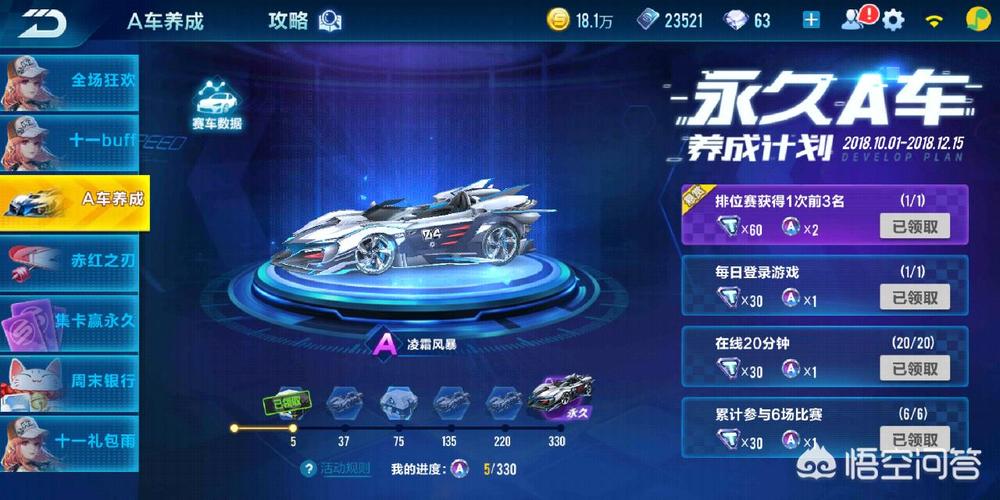 QQ飞车最新刷A车攻略：3个高效方法轻松获取永久S车-4