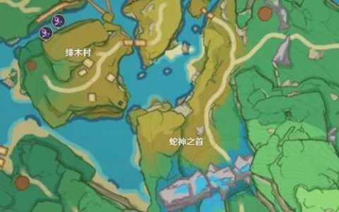 原神鸣草采集路线图 3分钟速刷60个高效开荒必备