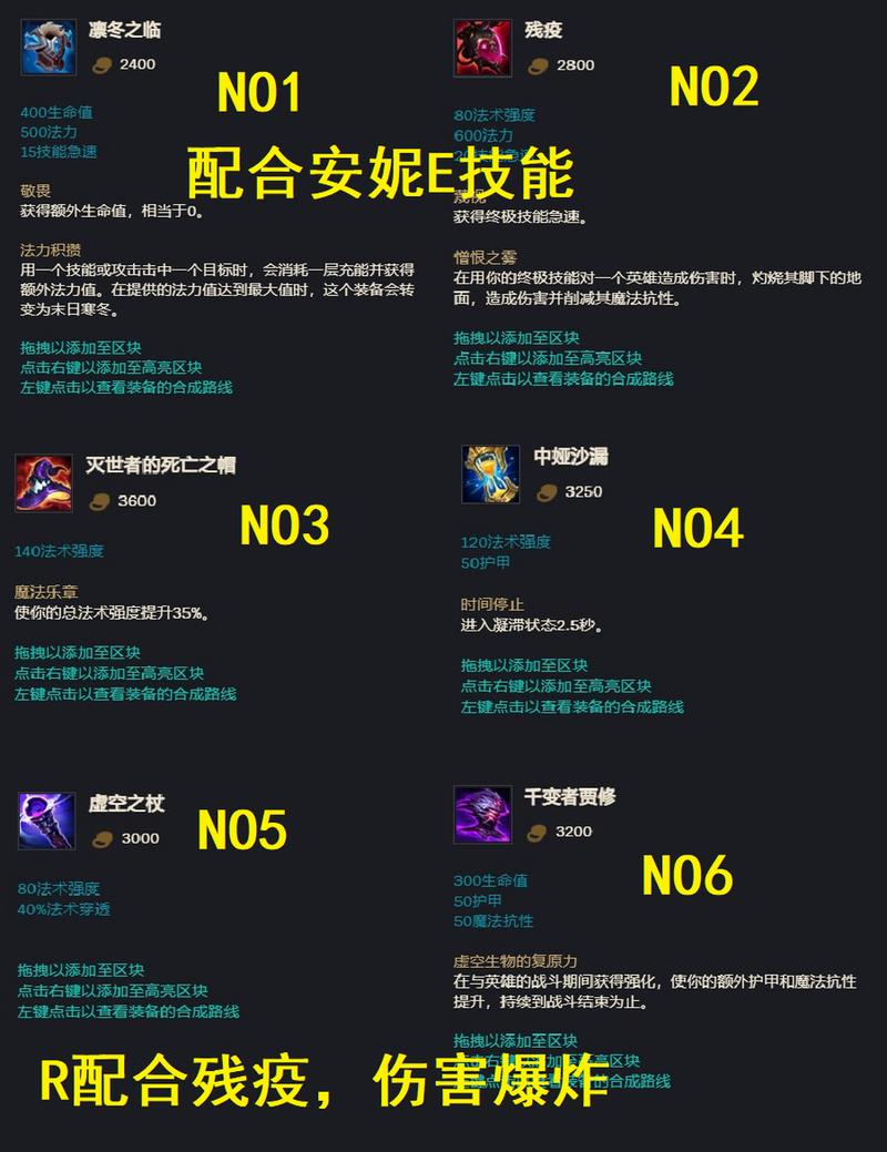 S13赛季安妮最新出装攻略:一套秒人流与持续输出两种核心思路详解-2 S13赛季安妮最新出装攻略:一套秒人流与持续输出两种核心思路详解-2