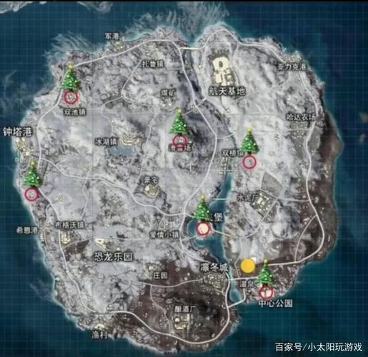 和平精英圣诞树位置在哪？最新地图点位与刷新机制详解-3