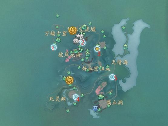 诛仙星魂坐标大全,3分钟教你快速收集所有星魂-2 诛仙星魂坐标大全,3分钟教你快速收集所有星魂-2