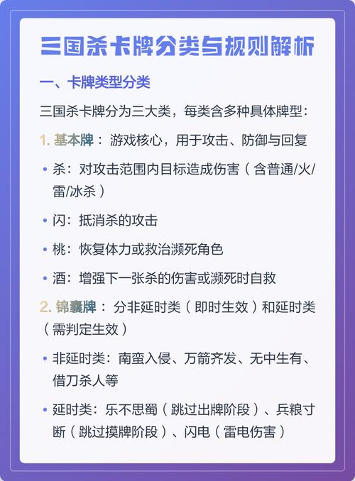 三国杀游戏规则太难懂?新手必看5分钟速通攻略