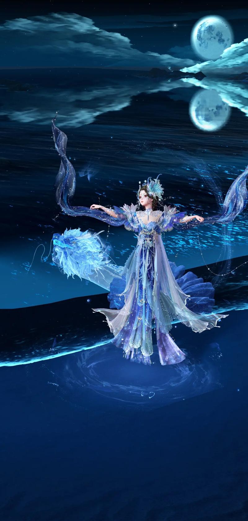 热血江湖龙女套装超清图鉴,这些隐藏细节你发现了吗?