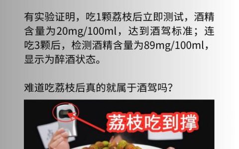 蚂蚁庄园今日答案：吃荔枝真的会酒驾吗？真相是……