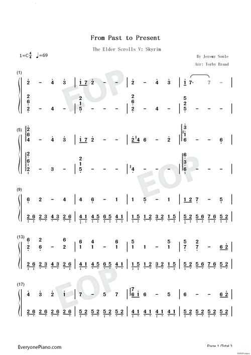 上古卷轴5天际主题曲的神级演绎,每一秒都是史诗级震撼