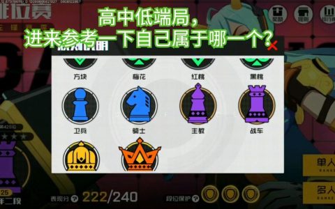王牌战士段位分段全解析，各段位名称与上分技巧