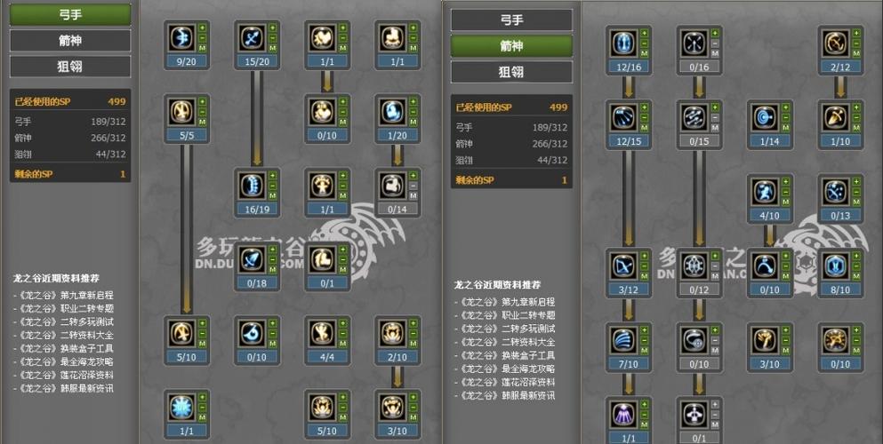 2026龙之谷弓箭手加点图:3套亲测高伤流派一键照抄