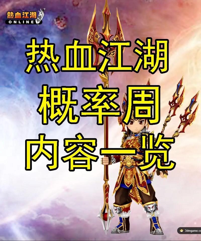 热血江湖:怎样才算概率周?看这3点就够了