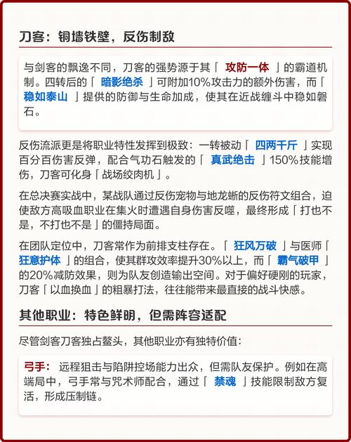 热血江湖2026最佳职业配置,亲测最强开荒阵容推荐