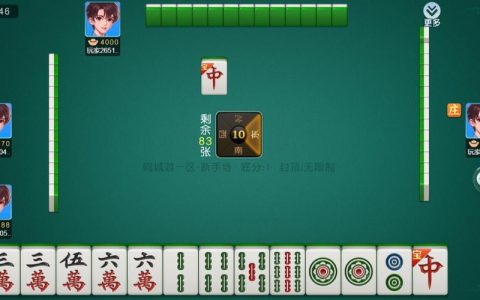 上饶游戏攻略：本地麻将最新技巧，学会这3招轻松胡牌