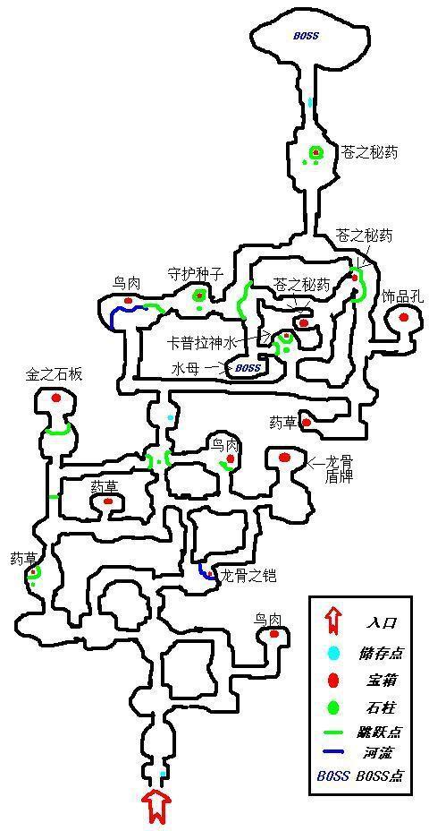 伊苏6绿水洞全攻略:宝箱位置与BOSS打法详解